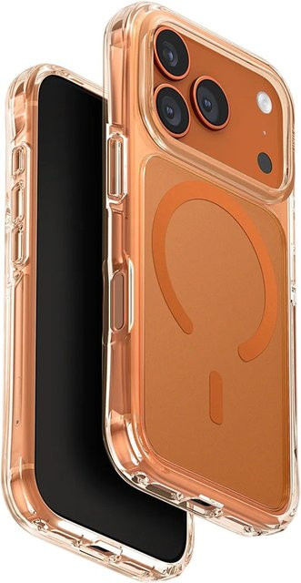 UNIQ LifePro Xtreme MagClick MagSafe Schutzhülle für Apple iPhone 17 Pro Max, Orange - Bild 1