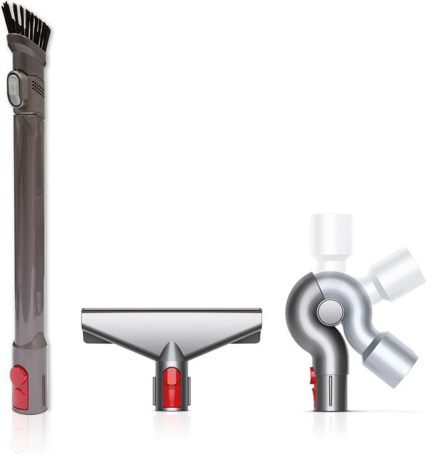 Dyson Quick Release V7 / V8 Komplettpflege Zubehör-Set in Grau - Bild 1
