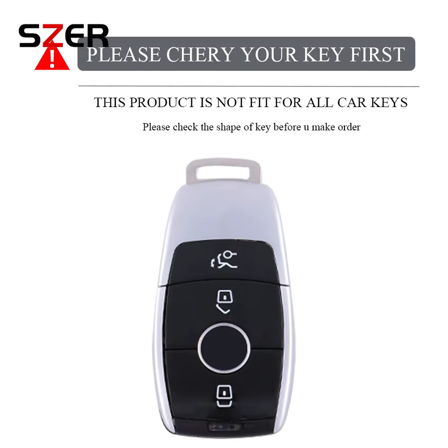 Weiche TPU-Autoschlüsselhülle für Mercedes Benz A C E S G Klasse W177 W205 W213 X167 W222 CLA GLE GLB GLS AMG Maybach von SZER - Bild 2
