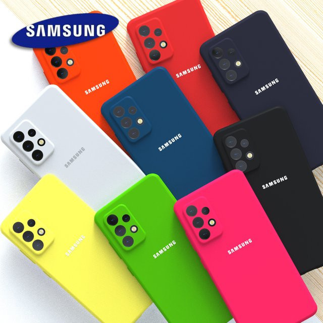 Stoßfeste Silikonhülle für Samsung Galaxy A73 A72 A53 A52 A33 A32 A15 A14 A13 A55 A54 A35 A34 A16 in Pink - Bild 1