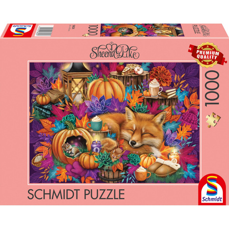 Schmidt Spiele Sheena Pike: Herbsttraum, Puzzle, 1.000 Teile