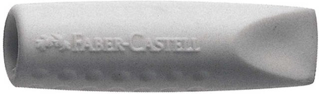 Faber Castell Radiergummi Cap für Grip 2001, Grau, 2 Stück - Bild 1