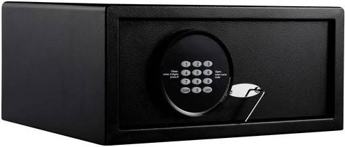 Olympia 7138 GOsafe H20 Tresor mit Zahlenschloss und Schlüsselschloss in Schwarz - Bild 1