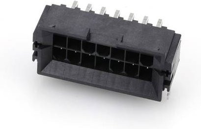 Molex Einbau-Stiftleiste Standard 438100006 in Schwarz - Bild 1