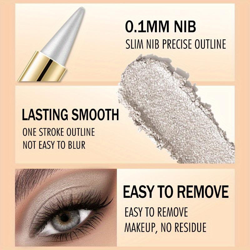 MMILE Eyeliner-Bleistift, 01, Matt, Creme, Unisex - Bild 5
