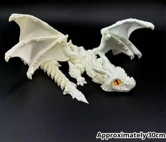 Discover Intime Wyvern-Drache 3D-gedrucktes Modell Gelenkiger Drache - Bild 1