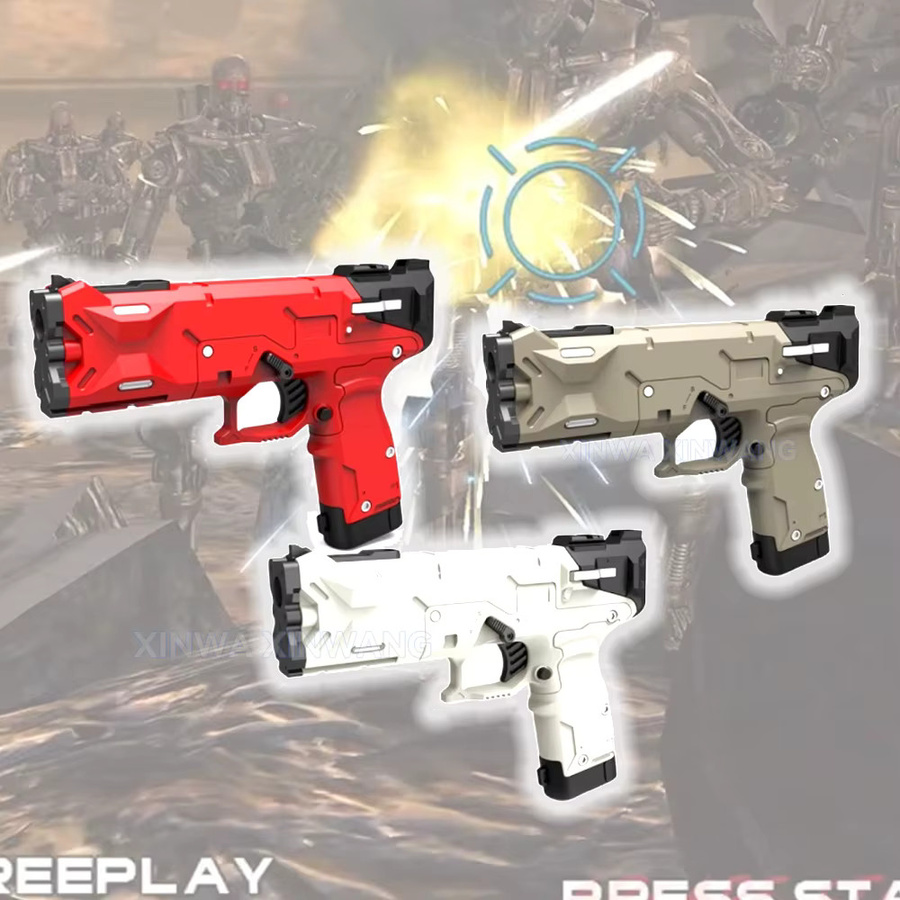 GUN4IR GunAccessories Lightgun mit Rückstoß-Vibration in Rot für PC-Schießspiel-Simulatoren und Arcade-Automaten via USB-Verbindung - Bild 4