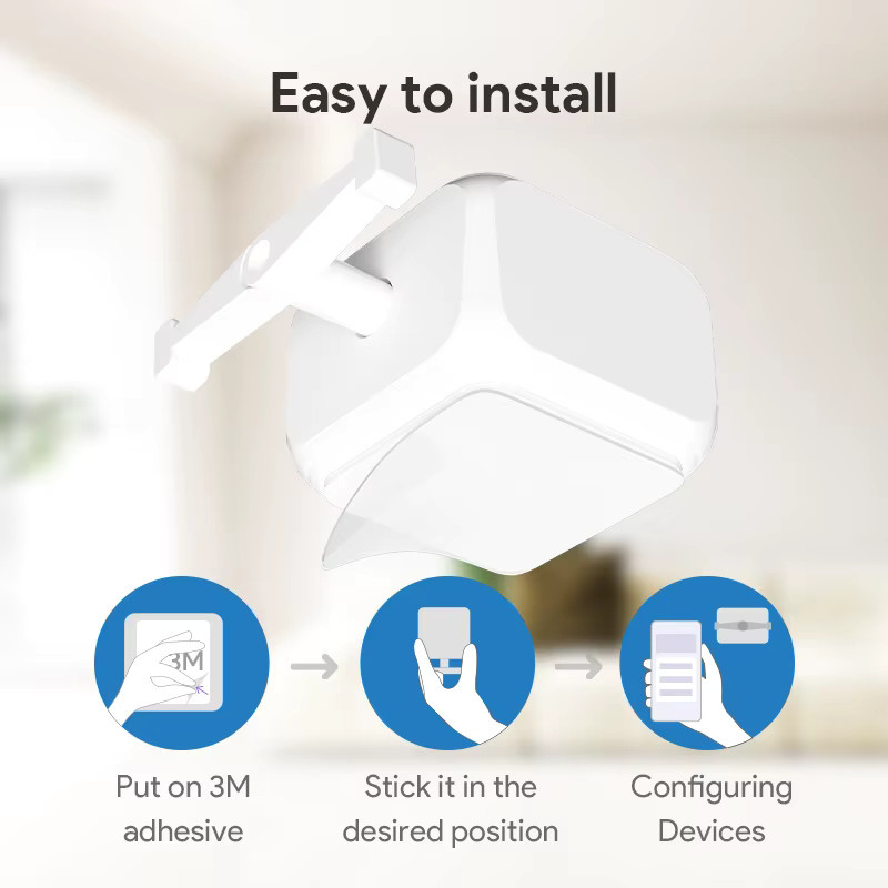Wesense Automatisierter Finger-Roboter-Joystick-Schalter mit Bluetooth für Tuya Smart Life App-Verbindung und Smart Home Assistant, Weiß - Bild 3