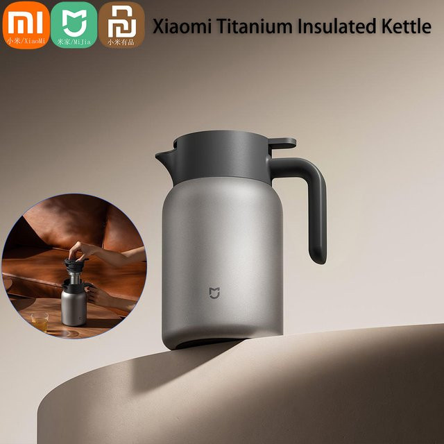 Xiaomi Titan Isolierkanne aus Edelstahl mit Tee-Infuser, 1,2 l - Bild 1