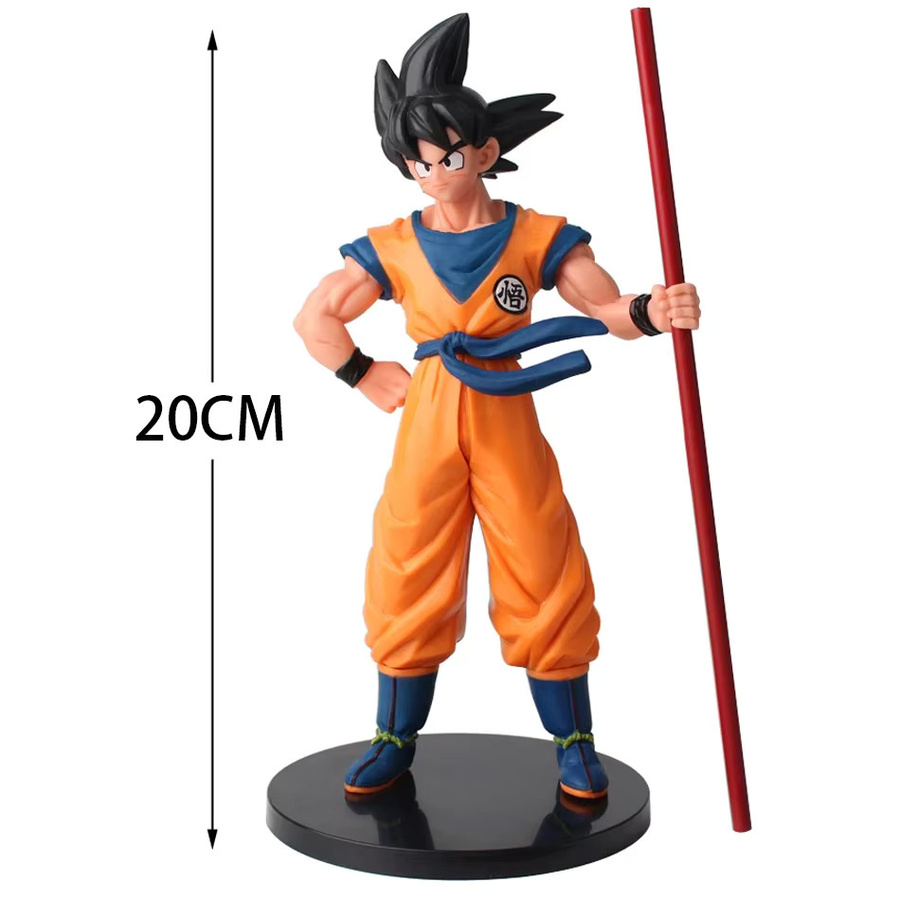 Bandai Dragon Ball Son Goku Super Saiyajin Anime Figur, 20 cm, Einzelfigur - Bild 3