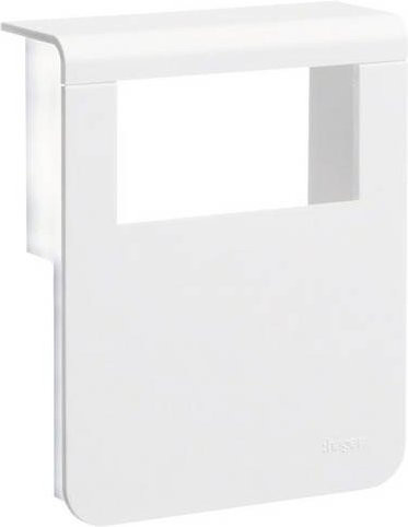 Hager Elektro-Sockelleisten-Zubehör Geräteträger Oberteil Weiß SL201159329016 - Bild 1