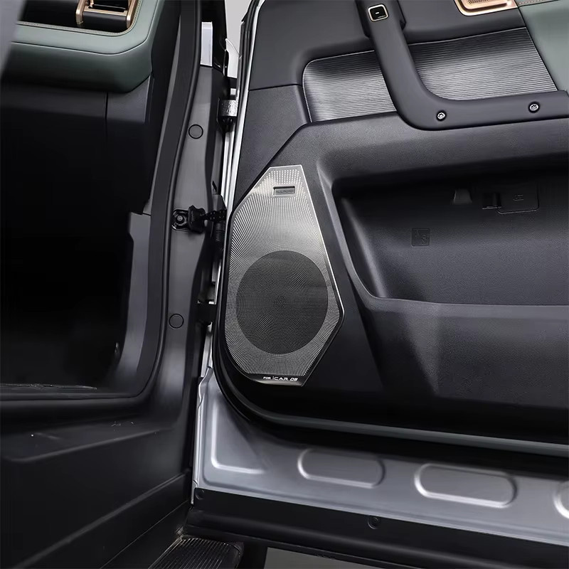 Edelstahl Lautsprecher Abdeckung für Chery Jaecoo 6 J6 ICAR 03 24-26 in Silber von DUTRIEUX - Bild 4