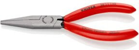 Knipex Langbeckzange schwarz atramentiert mit Kunststoffüberzug 140 mm - Bild 1