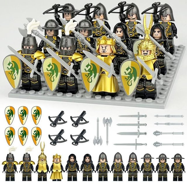 IDAHO Ritter, humanoide Puppen, Minifiguren, ab 6 Jahren - Bild 1