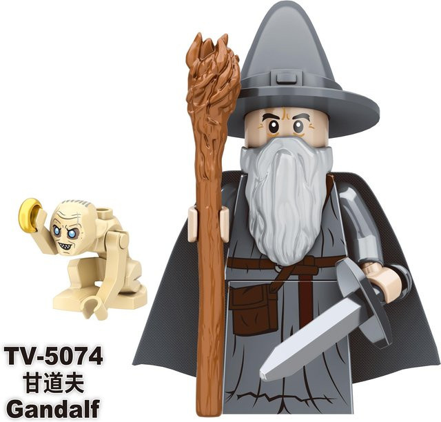 Herr der Ringe Elfen Orks Zwerg Action Spielfiguren Bausteine Montage Spielzeug - Bild 1