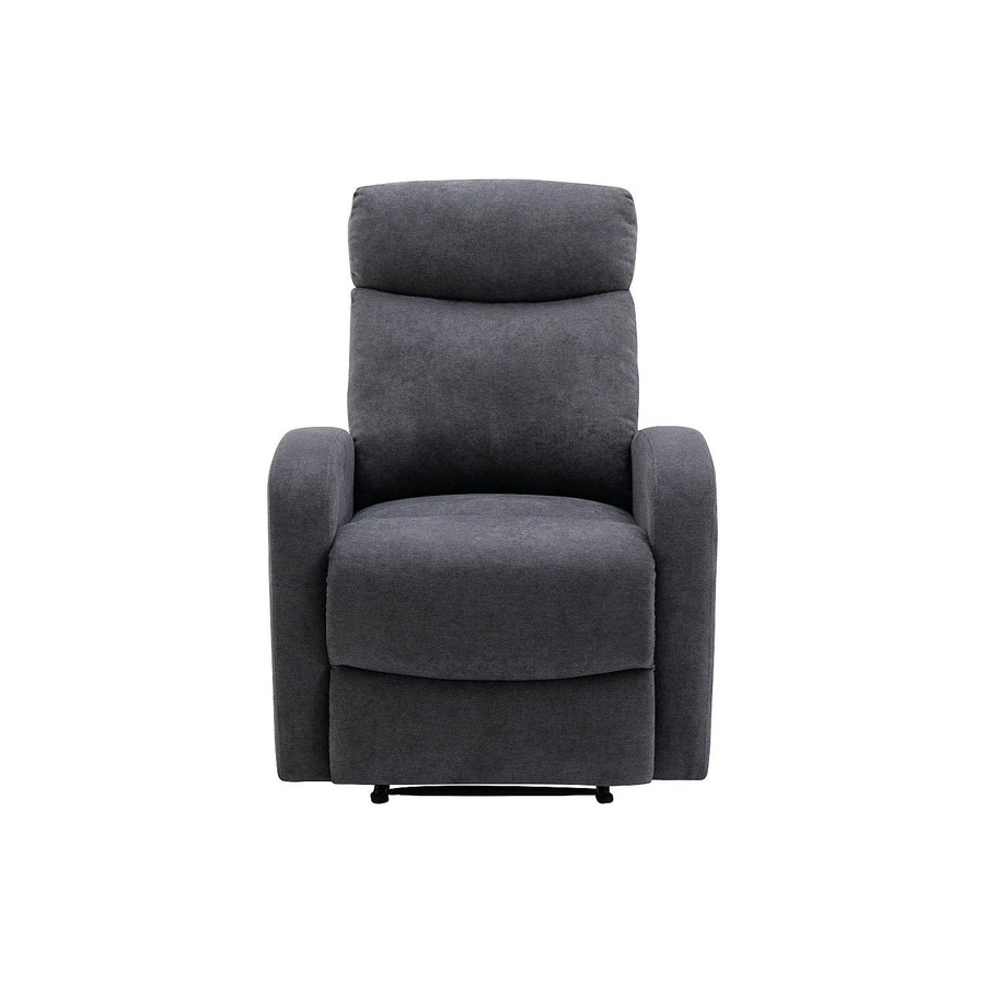Vente-unique Relaxsessel Evelyn in Grau mit Armlehnen und Polsterung - Bild 2