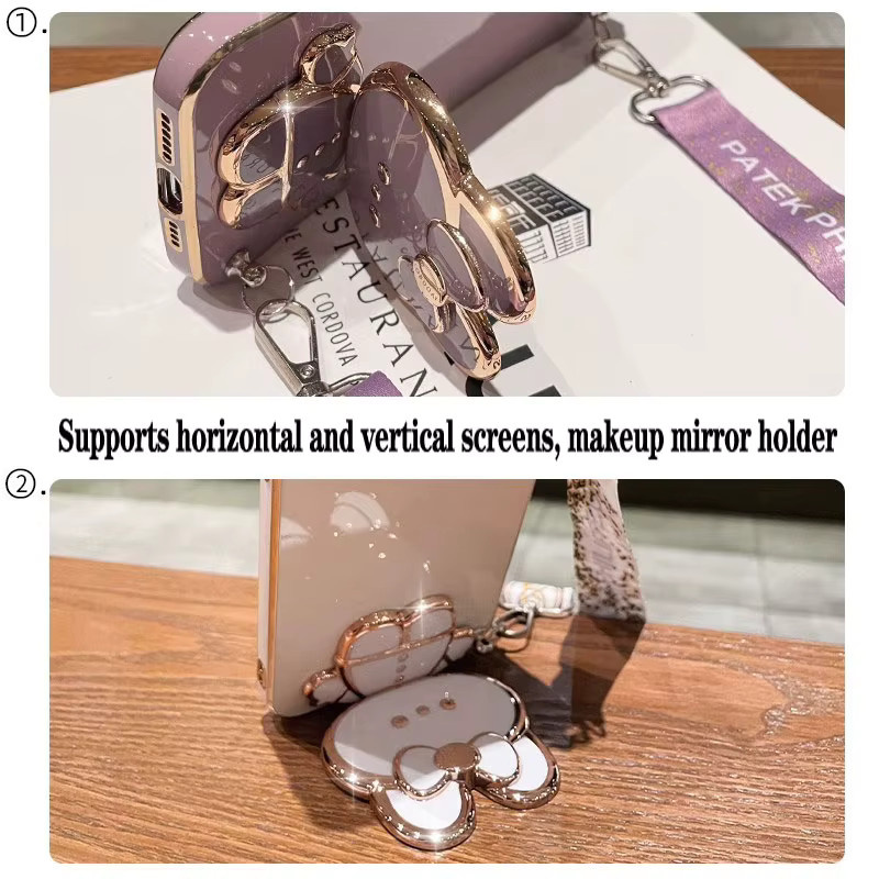 Schutzhülle mit Lanyard für Xiaomi Poco Modelle in Weiß - Bild 3