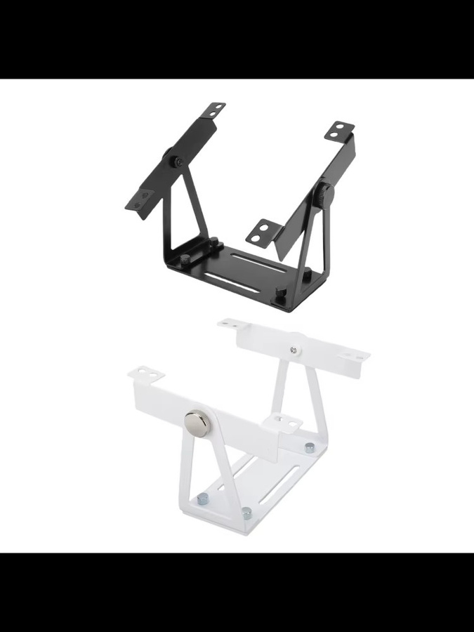 Docooler 360 Grad drehbare Mehrzweck-Lüfterhalterung für 120 mm und 140 mm PC-Computer-Lüfter, Schwarz - Bild 3