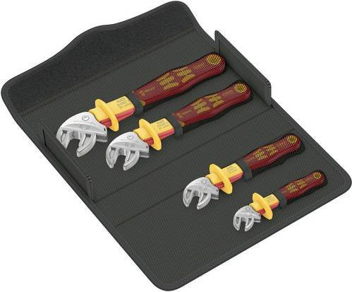 Wera Joker VDE 4 Set 1 Selbstjustierender Maulschlüssel-Satz, 4-teilig, 7-19 mm - Bild 1