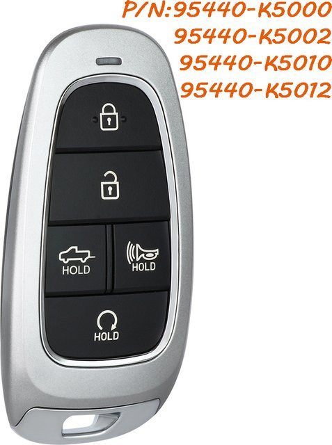 DIYKEY Fernschlüsselanhänger für Hyundai Santa Cruz 2021 bis 2024, kompatibel mit den Teilenummern 95440-K5000, 95440-K5002, 95440-K5010, 95440-K5012 sowie FOB-4F28 und 4F27 - Bild 1