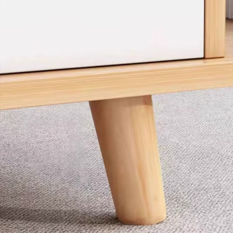 4-teiliges Set HACTIVOL Holzmöbelbeine in Braun im skandinavischen Design für Tische, Stühle und Betten - Bild 2