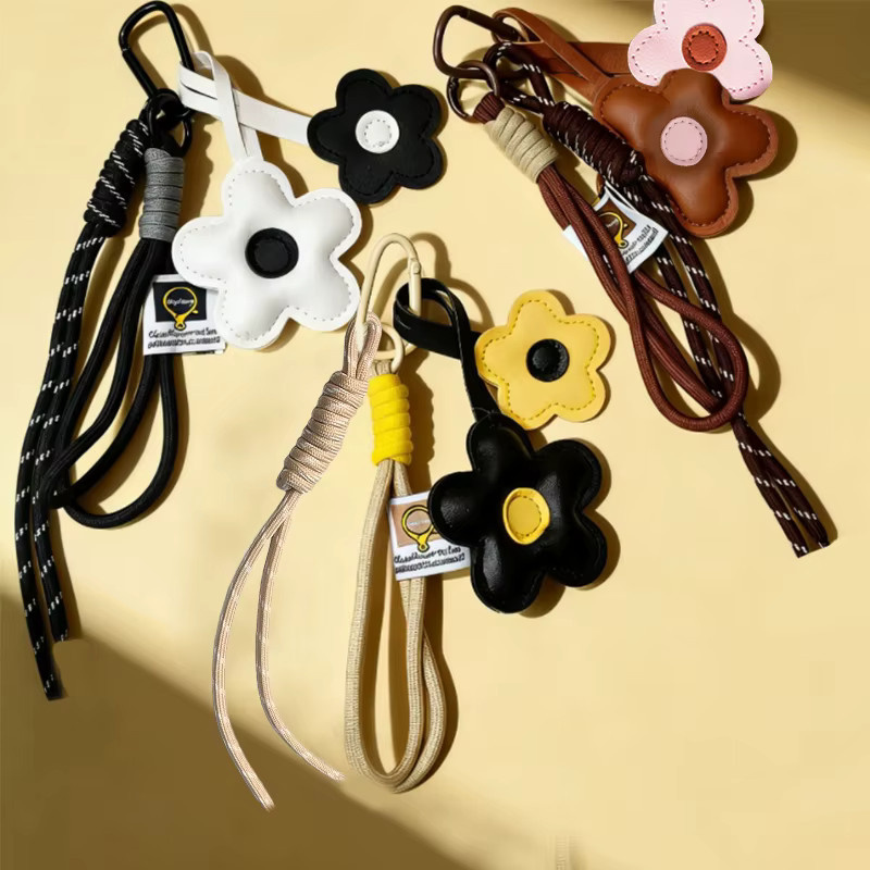 Yogodlns Taschenanhänger PU-Leder, Sonnenblumen, Damen - Bild 1