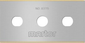 MARTOR Industrieklingen für Snap-Off-Messer, Titanium Coated, Edelstahl, Silber, 100 Stück - Bild 1