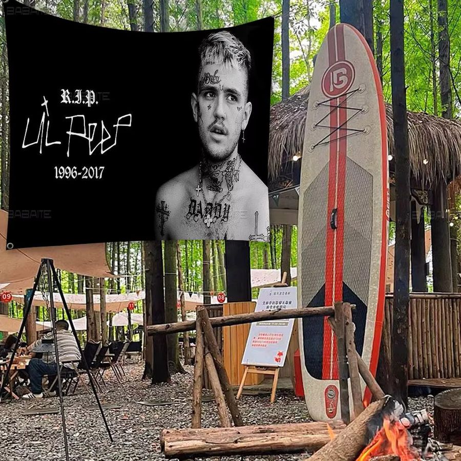 Potdemiel Geburtstagsparty Banner mit L-Lil P-Peep Druckmuster als hängende Dekoration - Bild 3