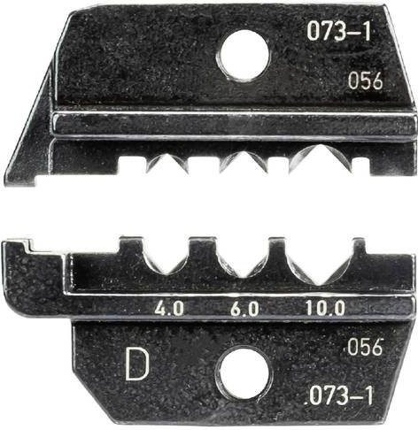 Wieland Electric Crimpeinsatz D 05.502.2300.0 für 4 bis 10mm² in Schwarz - Bild 1