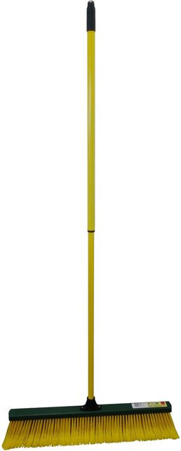 Steuber Krallenbesen Grün-Gelb, Länge: 65 cm - Bild 1
