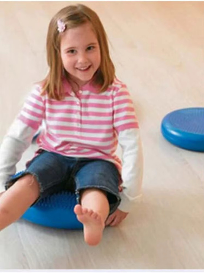 soulbao Montessori Aufblasbare Balance-Matte, Bunt / Mehrfarbig, Kunststoff - Bild 5