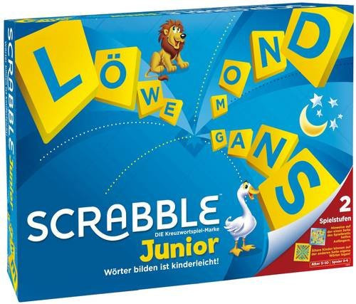 Mattel Scrabble Junior Wortspiel ab 6+ - Bild 1