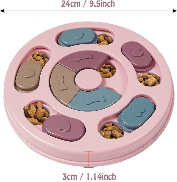 Love Home Garden Hundefutter-Verstecknapf, Lernspielzeug, rosa - Bild 1