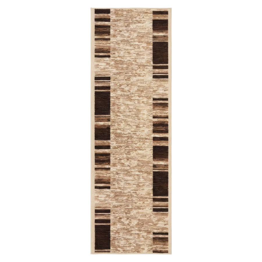 Teppichläufer Navona von FLOORDIREKT für Küche und Flur, rutschhemmend mit Gummirücken, Anthrazit & Beige - Bild 3