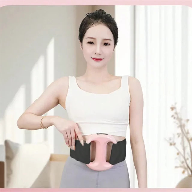 AXH Faszien-Ring Massagegerät in Pink für professionelle Muskelmassage und Fitness - Bild 1