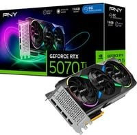 PNY GeForce RTX 5070 Ti ARGB OC Grafikkarte in Schwarz - Bild 1