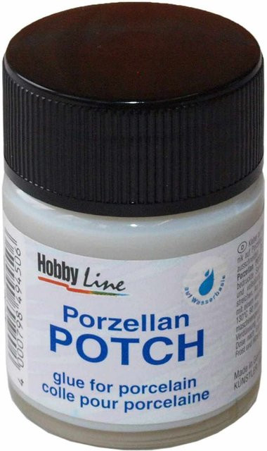 KREUL Porzellan Potch transparent und weiß, 50 ml - Bild 1
