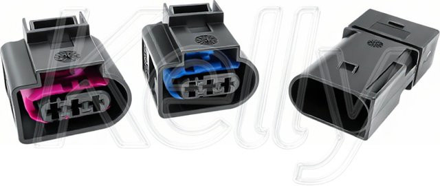 3P Automotive Kraftstoffdruck-Sensorstecker versiegelter elektrischer Steckverbinder Schwarz 4D0971993 4D0 971 993 4D0971993A - Bild 1