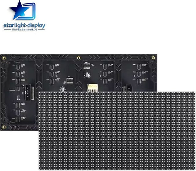 LED-Matrix Modul HUB75 Indoor P4 mit SMD2121 und SMD2020 in Schwarz, Auflösung 256x128mm, 64x32 oder 32x64 Pixel - Bild 1