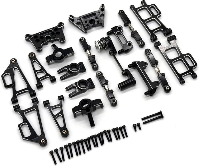 MJX Metallzubehör 14207 14208 RC 1/14, ferngesteuertes Auto, 10-teiliges Set - Bild 1