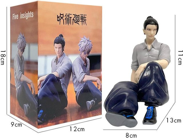 Yiran toy 1 Jujutsu Kaisen Gojo Satoru Geto Suguru Figur, 11cm, ab 14 Jahren - Bild 1