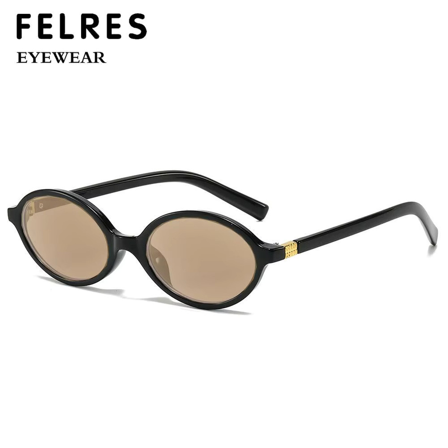 FELRES Lesebrille, Damen, Oval, Vollrand, Grau, Kunststoff - Bild 2