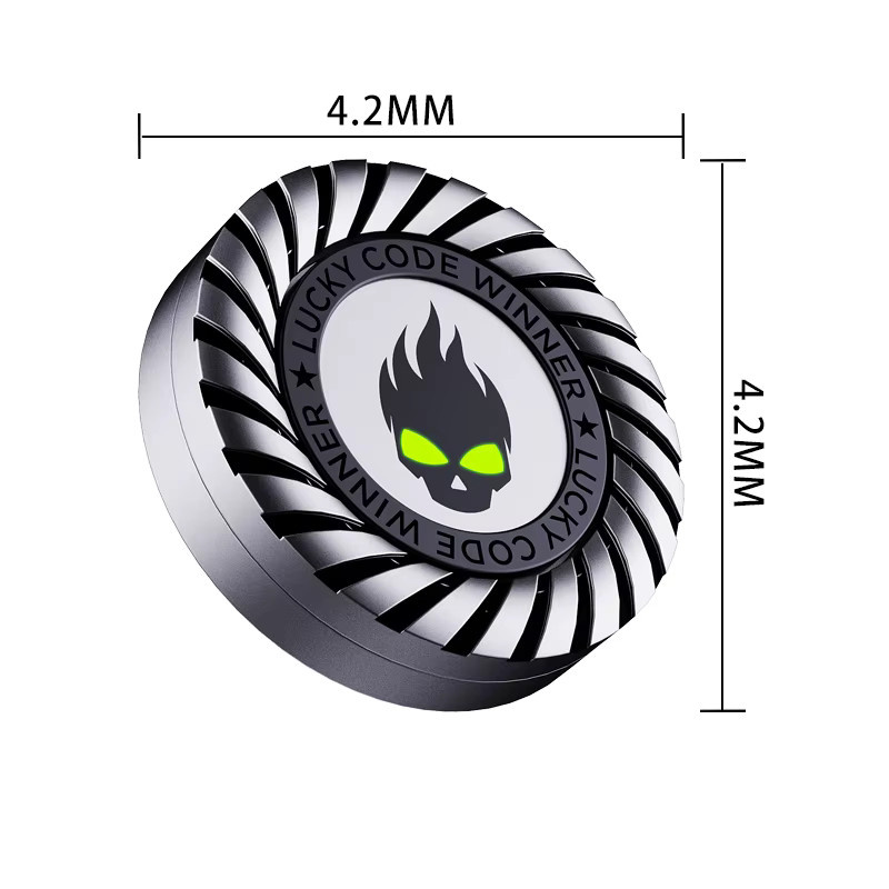 YIJOO EDC Metall Magnetisches Zappelspielzeug, Stressabbau, Anti-Angst Spinner Slider - Bild 4