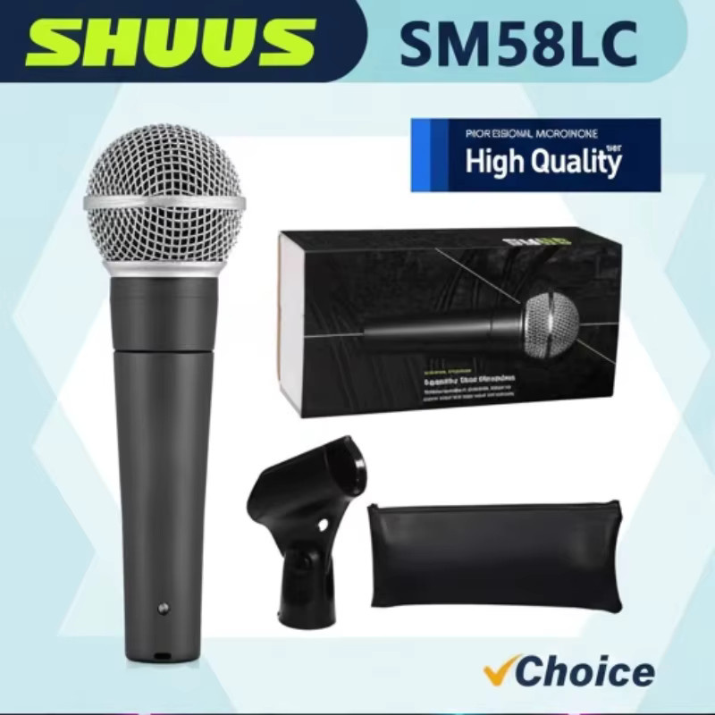 Shure SM58 Dynamisches Nierenmikrofon in Schwarz für Gesang und Live-Auftritte - Bild 2