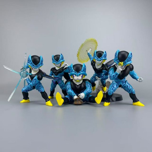 Bandai Dragon Ball Cell Junior Actionfigur, 5-teiliges Set - Bild 1