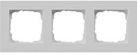 Gira Abdeckrahmen 3-fach flach in Grau - Bild 1
