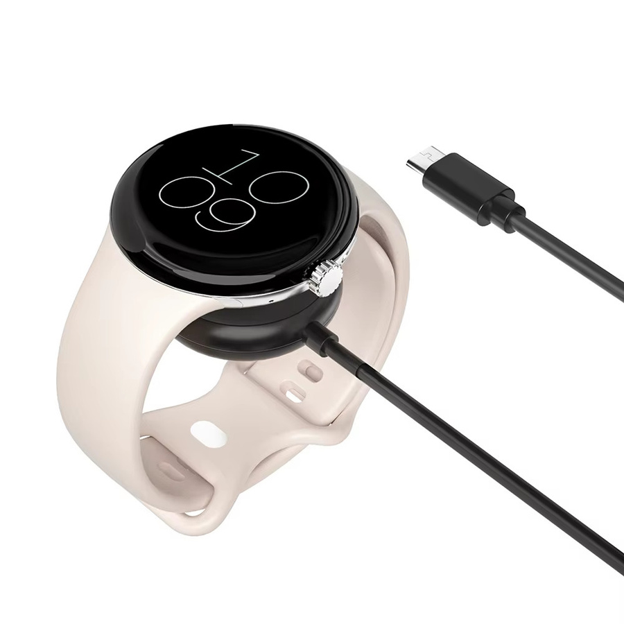 Google Magnetisches USB-C Ladekabel für Google Pixel Watch 1 in Schwarz - Bild 3