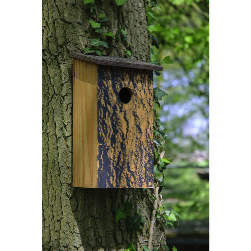 DOBAR Nistkasten mit Rindenoptik Quercus robur in Braun - Bild 2