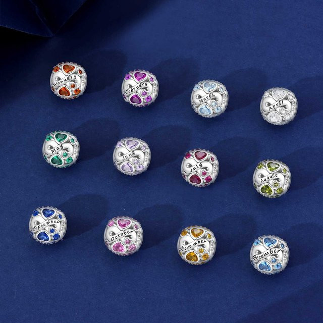MISEFF Herzperlen, 925 Silber, Perle, Zirkonia, Unisex - Bild 1