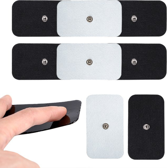 Yinhang Snap-Elektrodenpads, 10/20 Stück, Unisex, wiederverwendbar - Bild 1